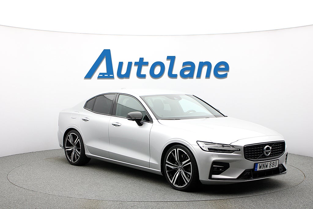 Volvo S60 T5 R-Design 360°, HUD, 20", Keyless, Värmare 250hk