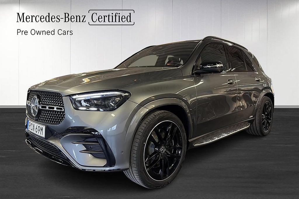 Mercedes-Benz GLE 350 Moms/AMG/Burmester/Dragkrok/Panoram...