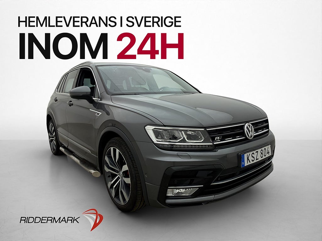 Volkswagen Tiguan 2.0 TDI 4M R-Line Drag Kamera Cockpit Värm