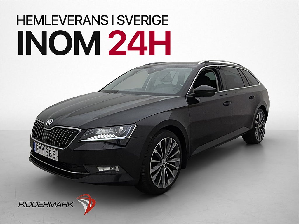 Skoda Superb TDI 4x4 Business Värm Drag Kamera Navi CANTON