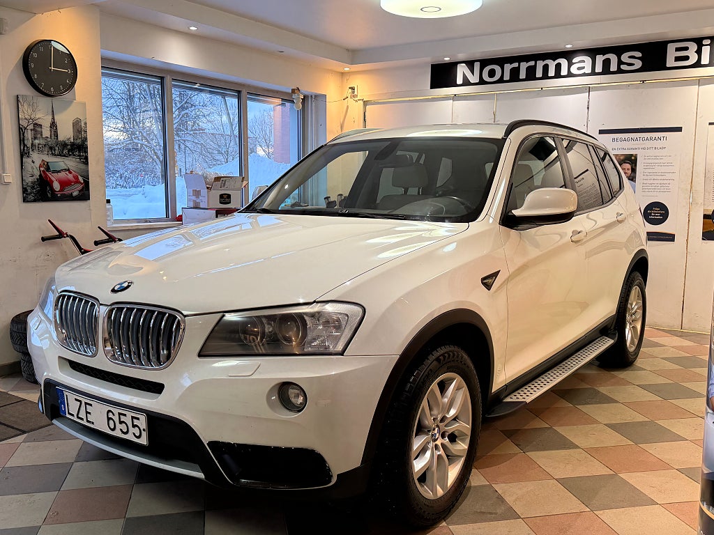 BMW X3 xDrive20d Steptronic Nybesikt/Drag/M+Värmare