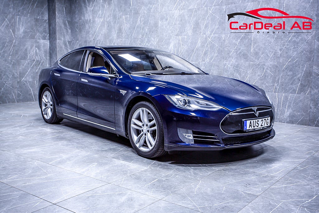 Tesla Model S P85 Pano 7-Sits Navi Luftfjädring CCS