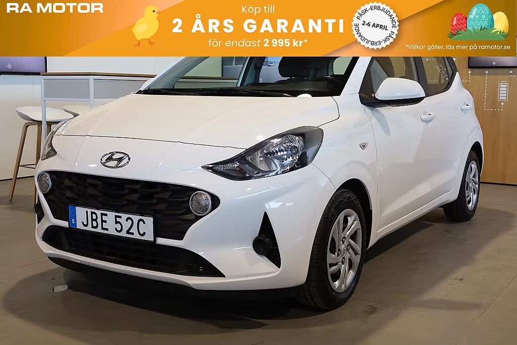 Hyundai i10 1.0 blue Essential CarPlay Leasbar Rattvärme 2023