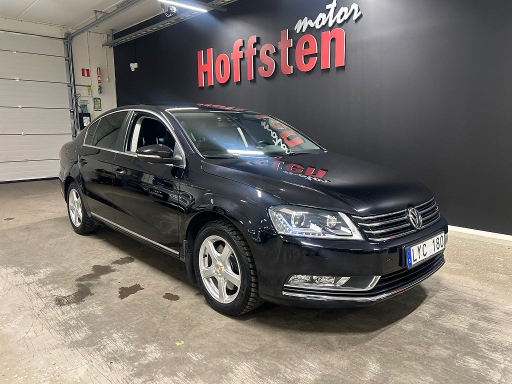 Volkswagen Passat 1.4 TGI | DynAudio | Läder | P-Värm | Drag