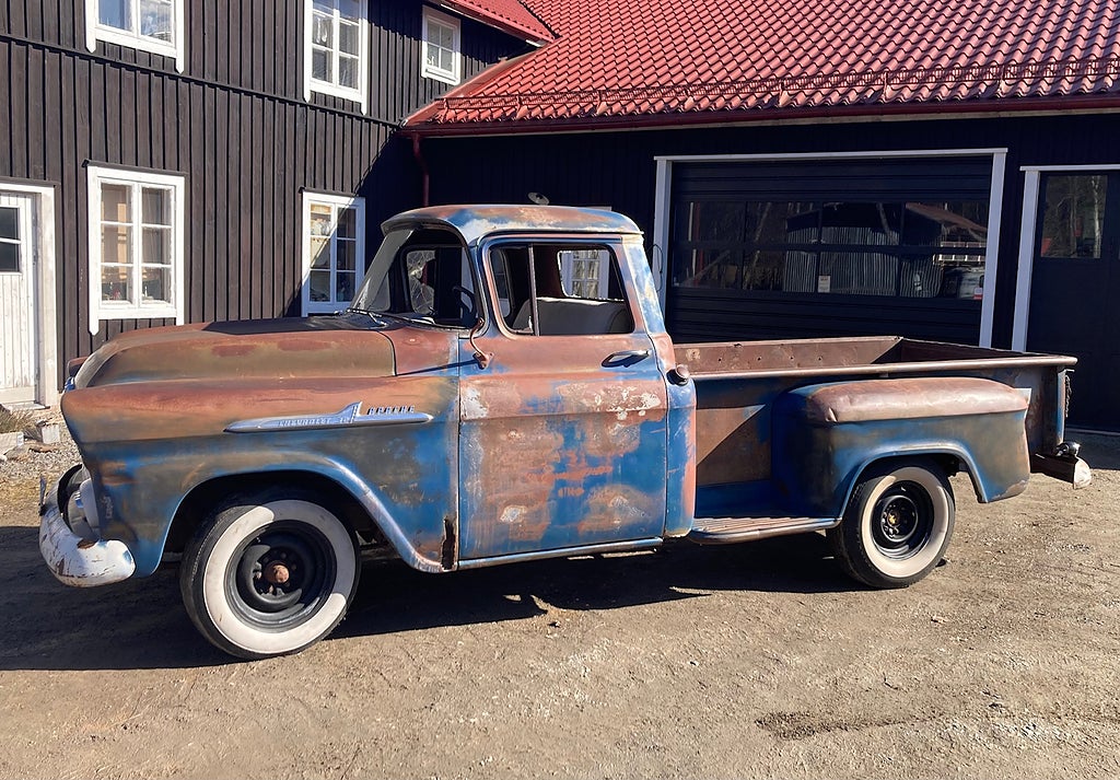 Chevrolet Apache 3200 Stepside Chevrolet -58 Apache 3200 Stepside Pickup