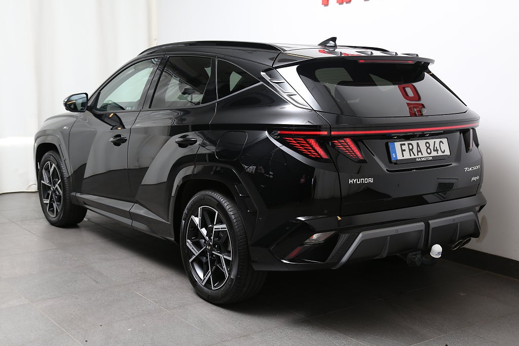 Hyundai Tucson N-Line Plug-in hybrid 4WD Tech-paket Dragkrok 360kamera 2025
