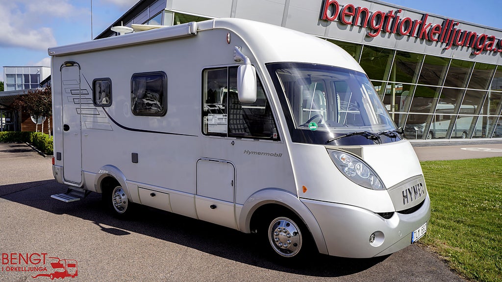 Hymer B 508 CL | Dubbelsäng | Under 6 meter