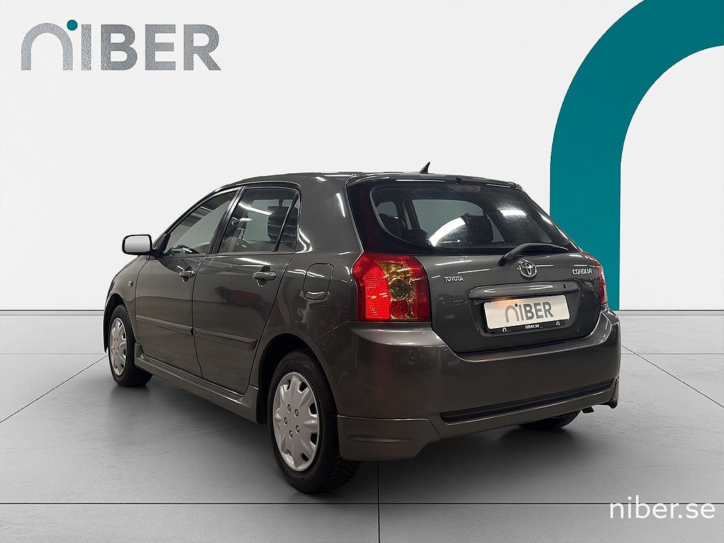Toyota Corolla 5-dörrars 1.6, 3 brukare, AC, Värmare,