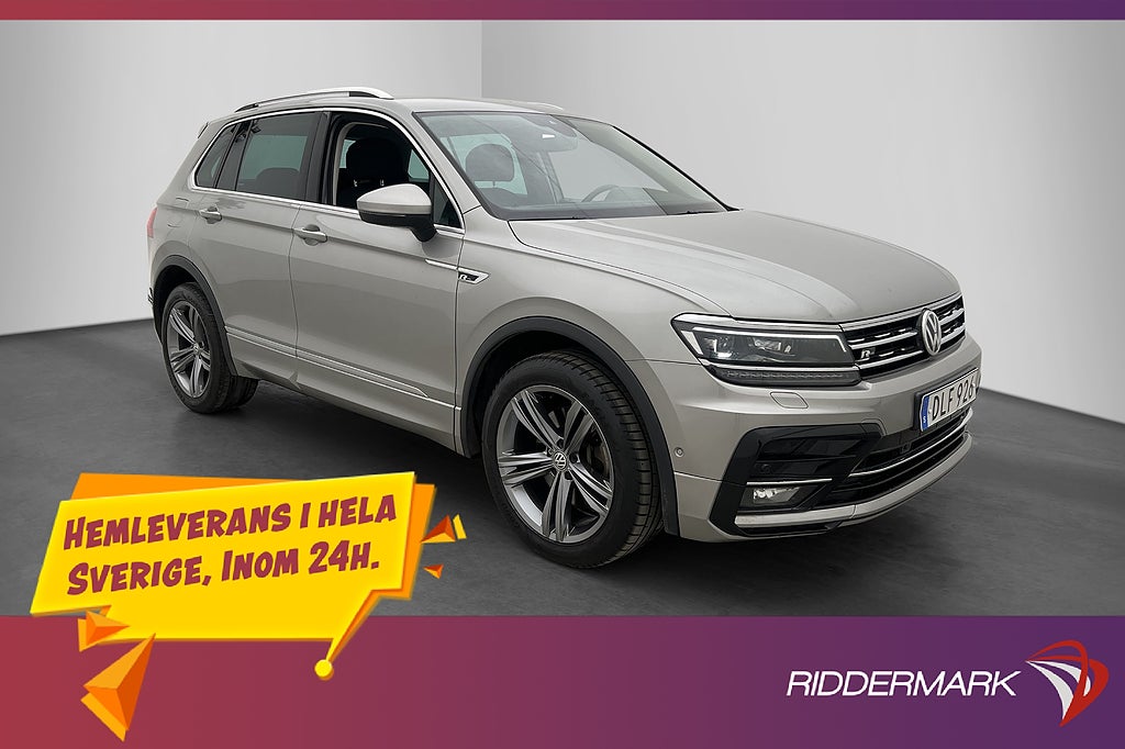 Volkswagen Tiguan TDI 4M R-Line Värm Cockpit Kamera CarPlay