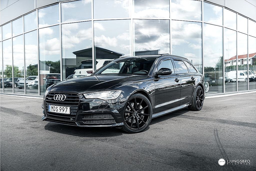Audi A6 3.0 V6 Q S-Line 218hk / Kamera / Elstolar / Bose