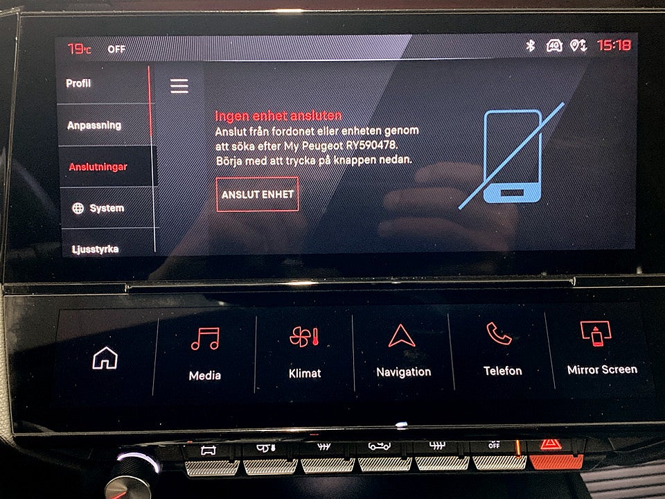 Bild på Peugeot 408 GT 1.2 PT 130hk Aut B-KAMERA ELSTOL CARPLAY