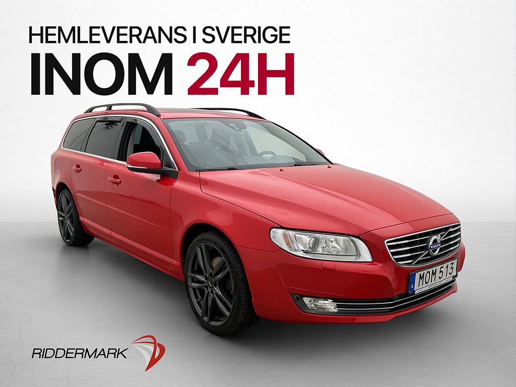 Volvo V70 D4 AWD Momentum BE PRO VOC Värmare Taklucka Drag