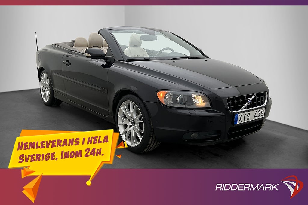 Volvo C70 T5 220hk Summum Premium Sound Läder P-Sensorer