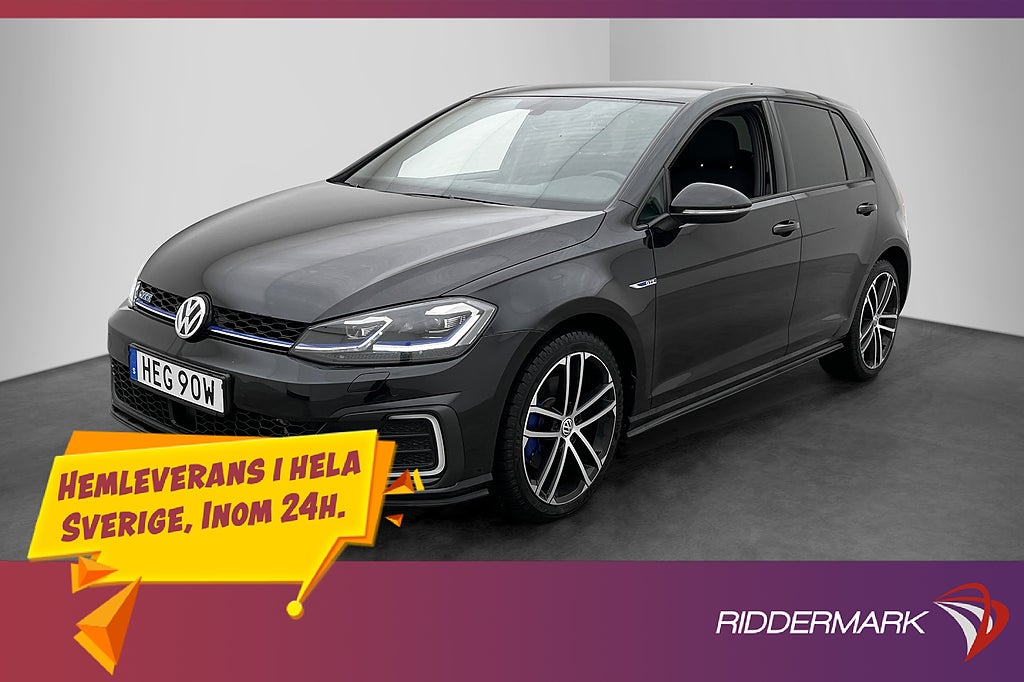 Volkswagen Golf 1.4 TSI GTE Värmare Drag Cockpit CarPlay