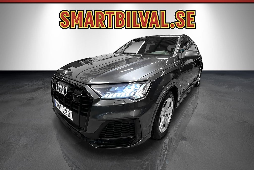 Audi Q7 55 TFSI Quattro S Line 7-Sits Matrix B&O 340HK