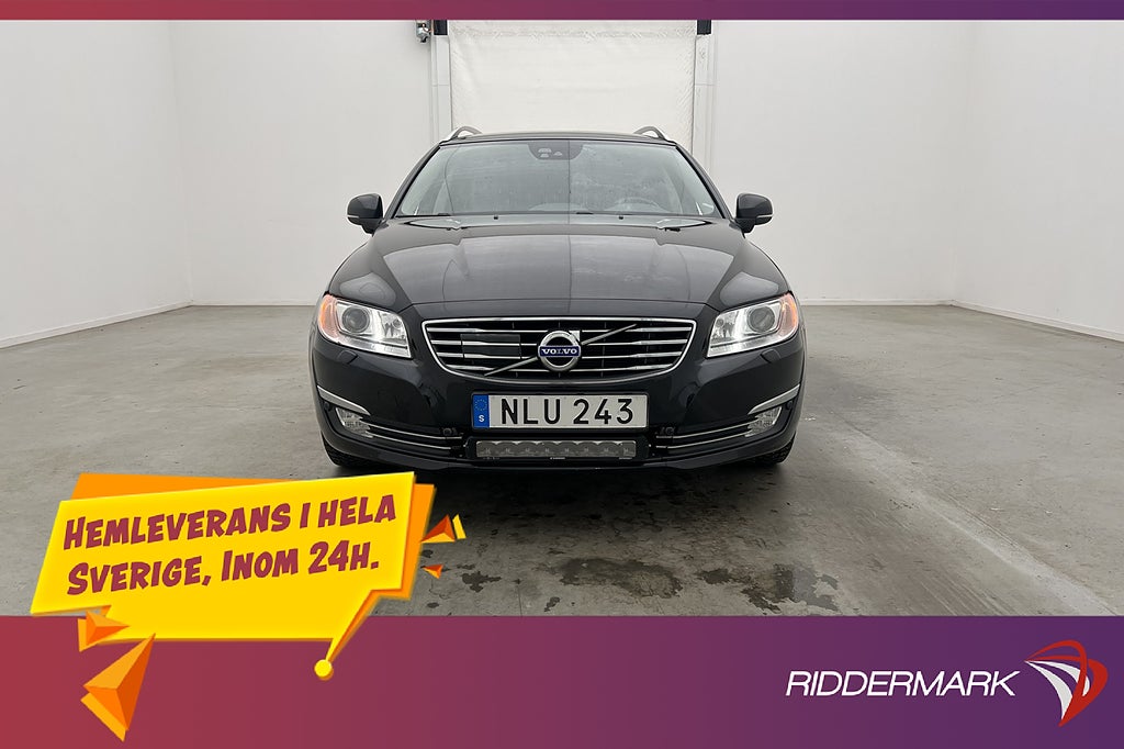 Volvo V70 D4 181hk AWD Summum D-Värm B-Kamera Skinn Drag VOC