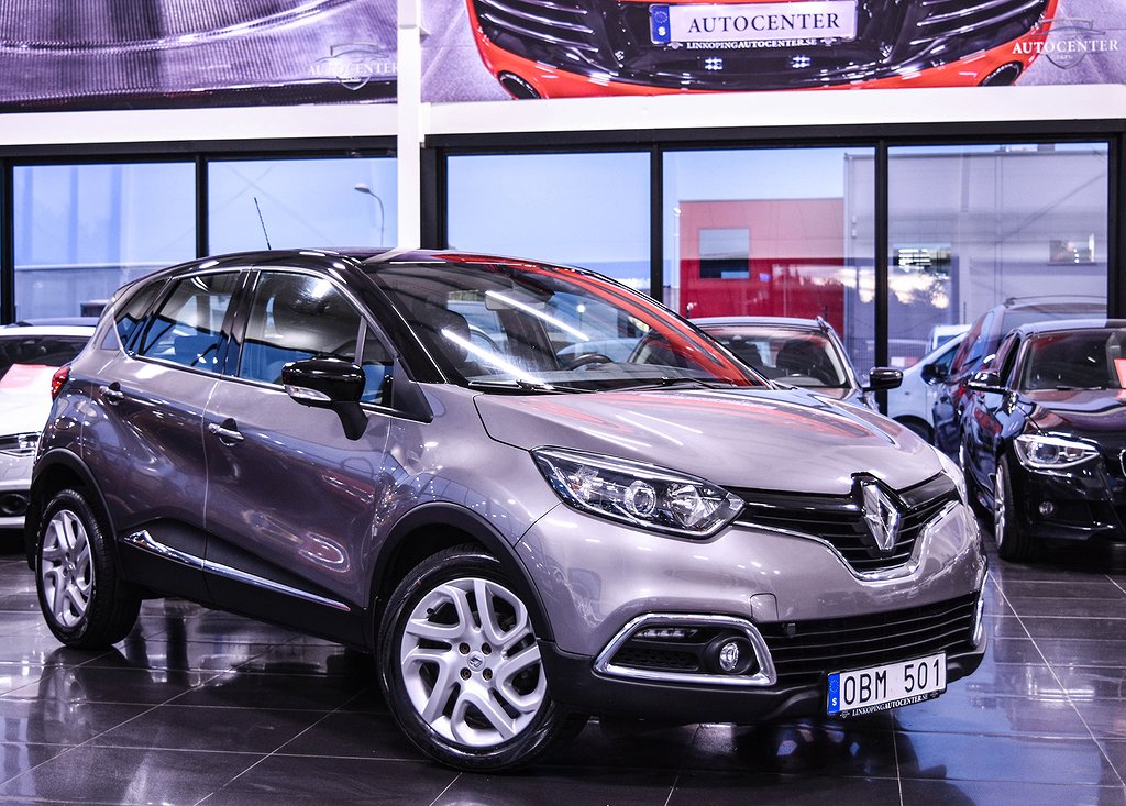 Renault Captur 1.2TCe EDC Euro 5 Automat|Nyservad|Nybesiktad