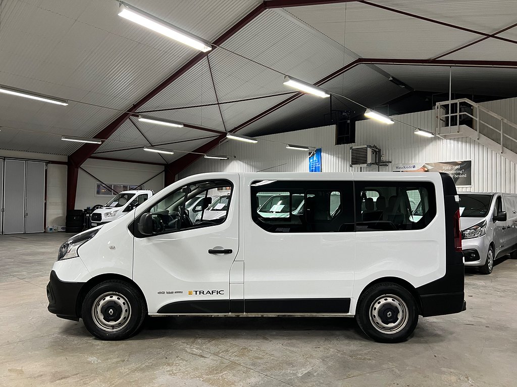 Renault trafic 2.9t 1.6 dCi125hk Kombi 9Sitsig Dragk