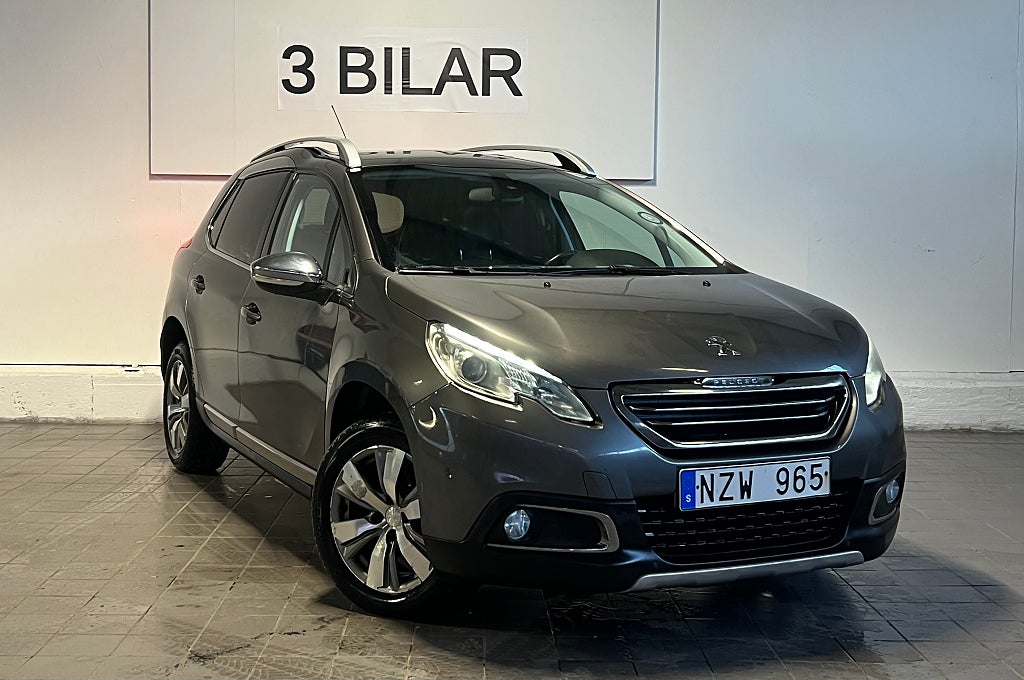 Peugeot 2008 1.6 e-HDi EGS  P- Sensorer Panoramaglastak Nybesiktad 