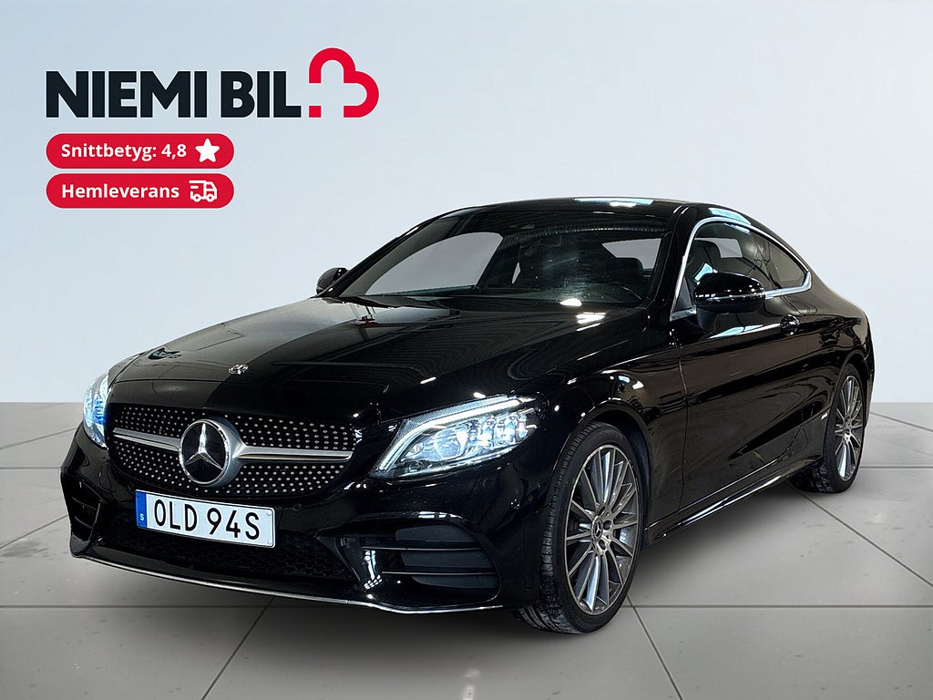 Mercedes-Benz C 300 Coupé Aut AMG Line Cockpit Pano Burmester Kamera