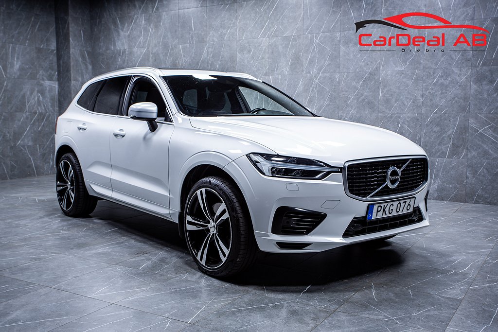 Volvo XC60 Recharge T8 AWD R-Design Pano  VOC Drag Värm MOMS