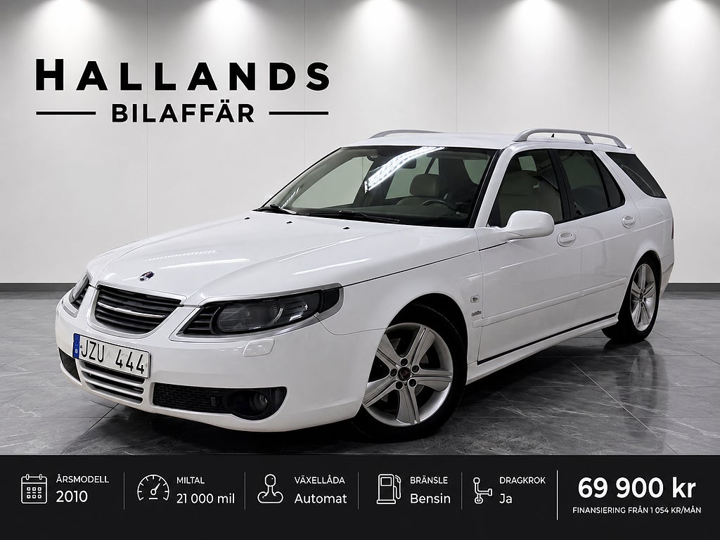 Saab 9-5 SportCombi 2.3t BioPower 185hk /  Aero / Drag 