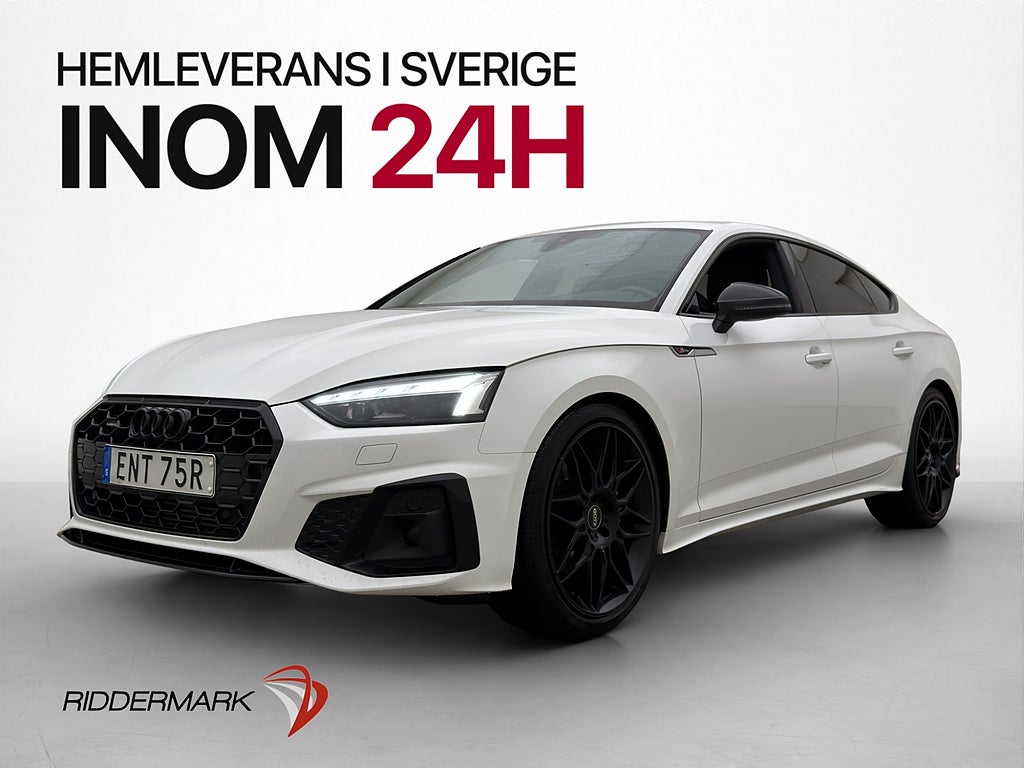 Audi A5 45 TFSI 245hk MHEV Q S-Line Kamera CarPlay Cockpit