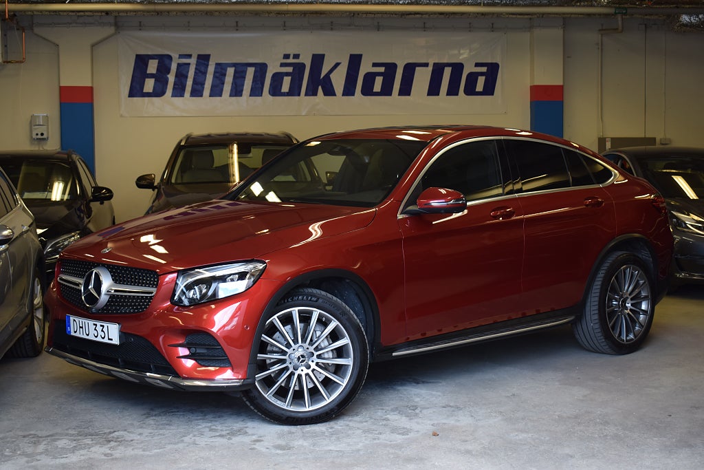Mercedes-Benz GLC 220 d Coupé 4MATIC AMG Line BURMESTR/VÄRM/DRAG/360°/S&V