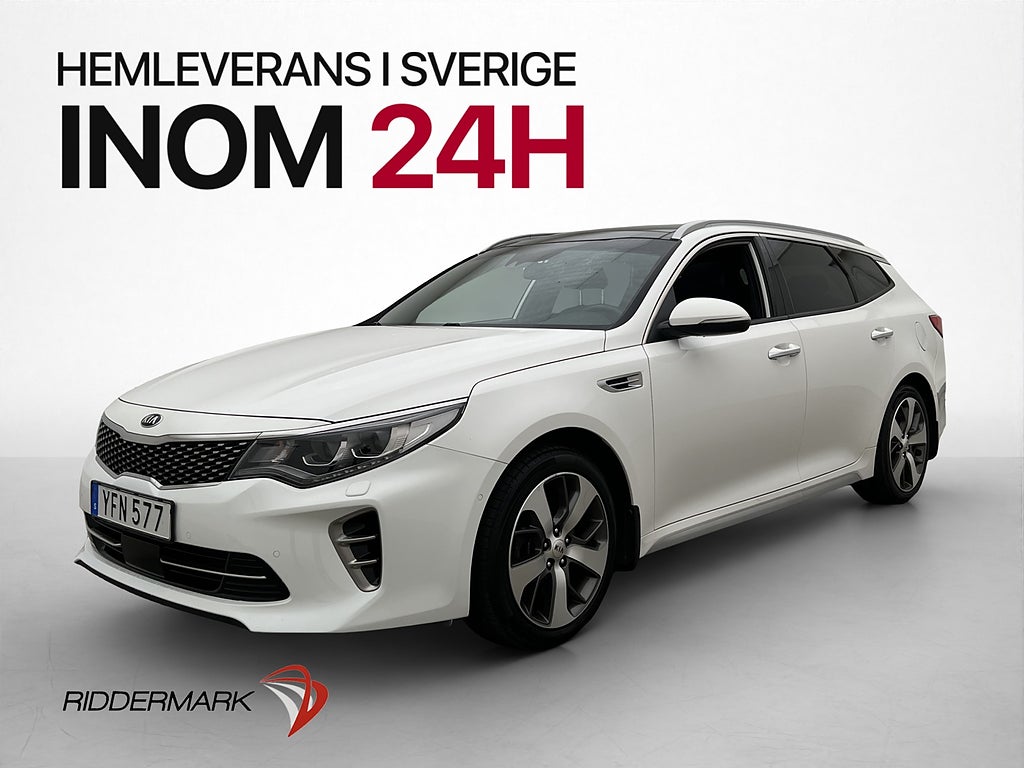 Kia Optima 1.7 VGT SW GT-Line Pano H/K Kamera Rattvärme Navi