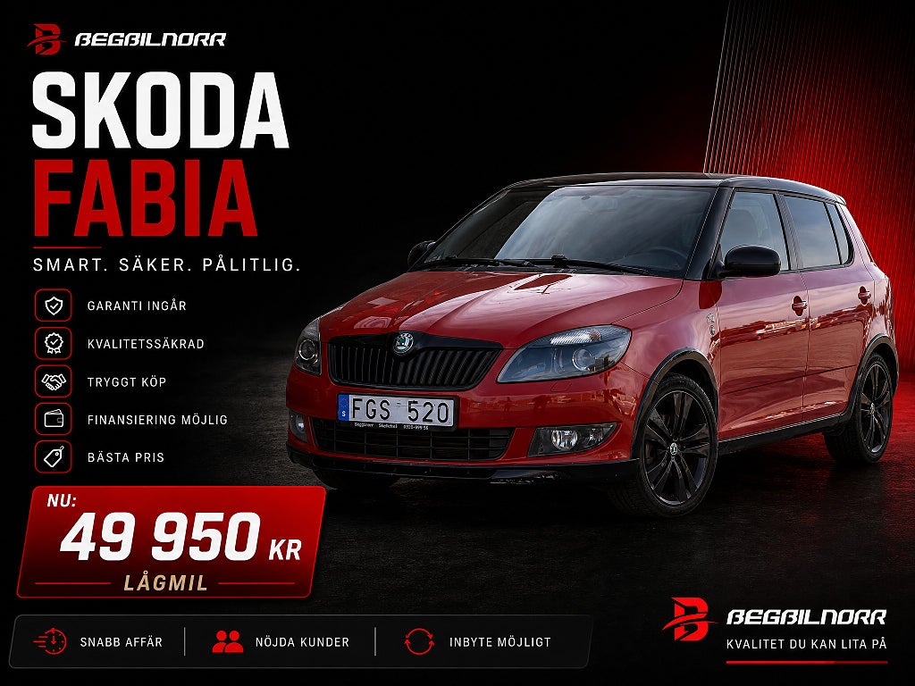 Skoda Fabia 1.2 TSI Ambiente, Monte Carlo*Nybes