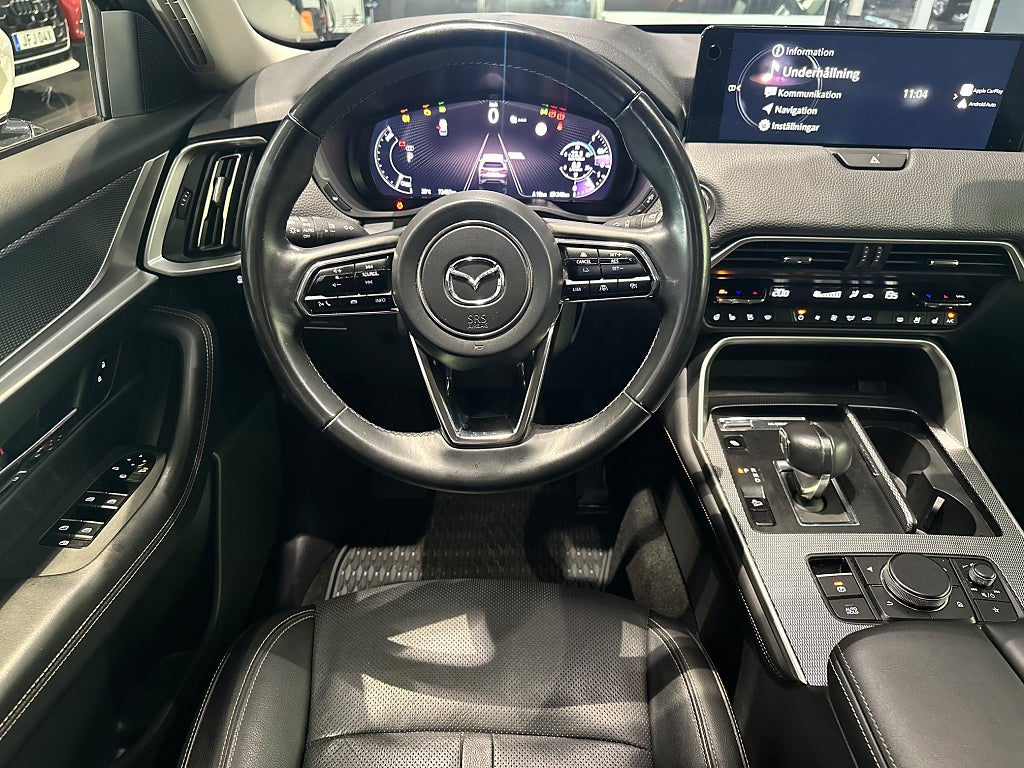Mazda CX-60 2,5 PHEV Exclusive AWD Läder 327hk Plugg in Värmare - bild 12