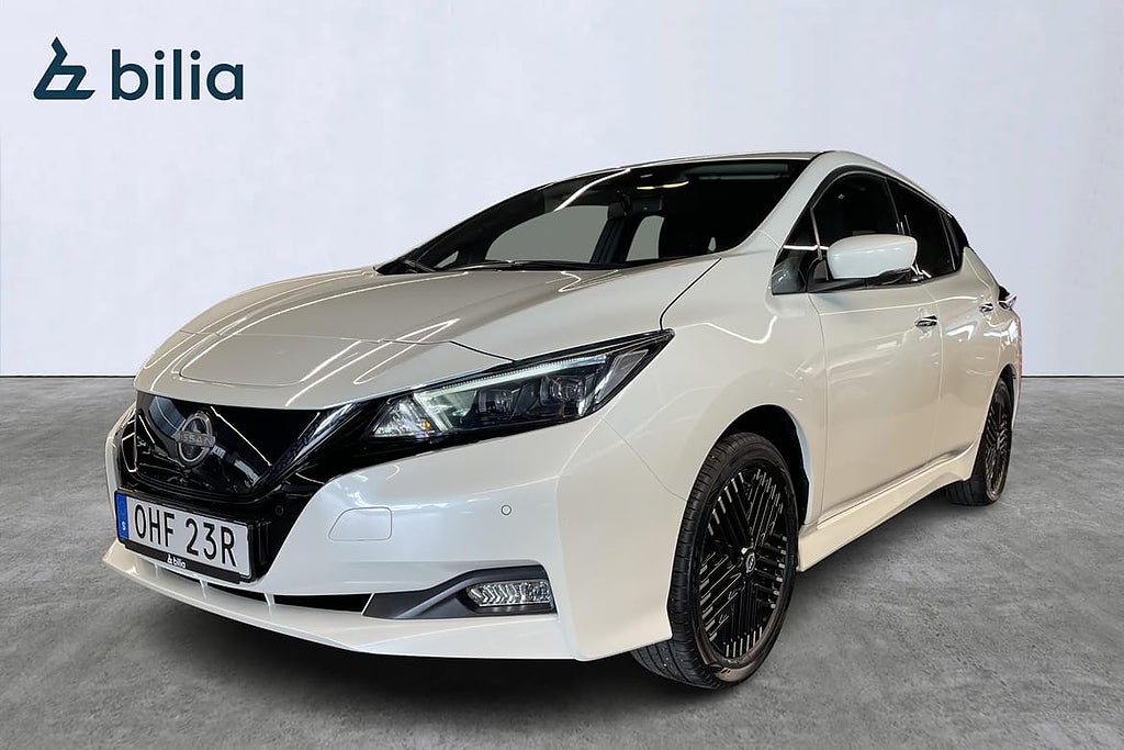 Nissan Leaf 59 kWh N-Connecta/V-Hjul/Rattvärme/3,95% Ränta