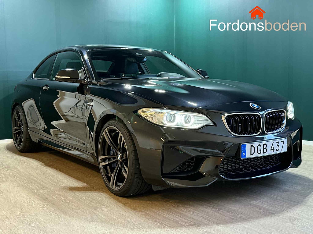 BMW M2 DCT Navi Taklucka Skinn H/K SV-såld 370hk