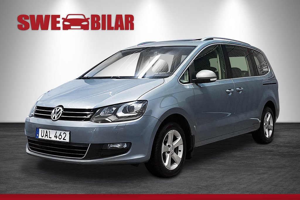 Volkswagen Sharan 2.0 TDI PANO B-Kamera 7-Sits Drag KAMREMBYT 