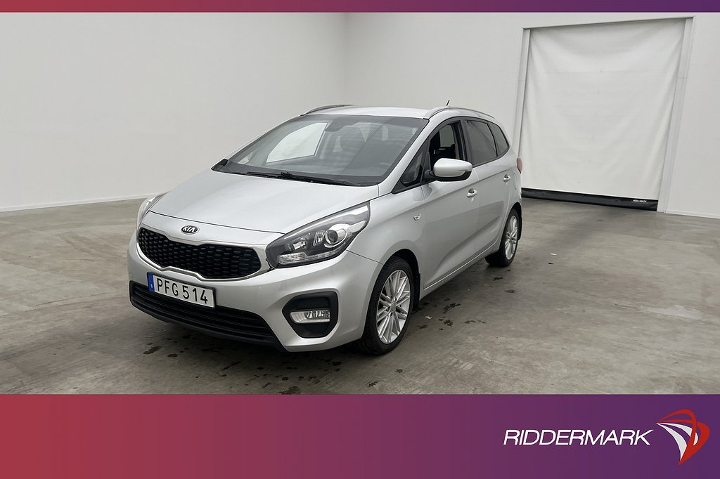 Kia Carens 1.7 VGT 115hk Komfort 7-Sits Sensorer Rattvärme