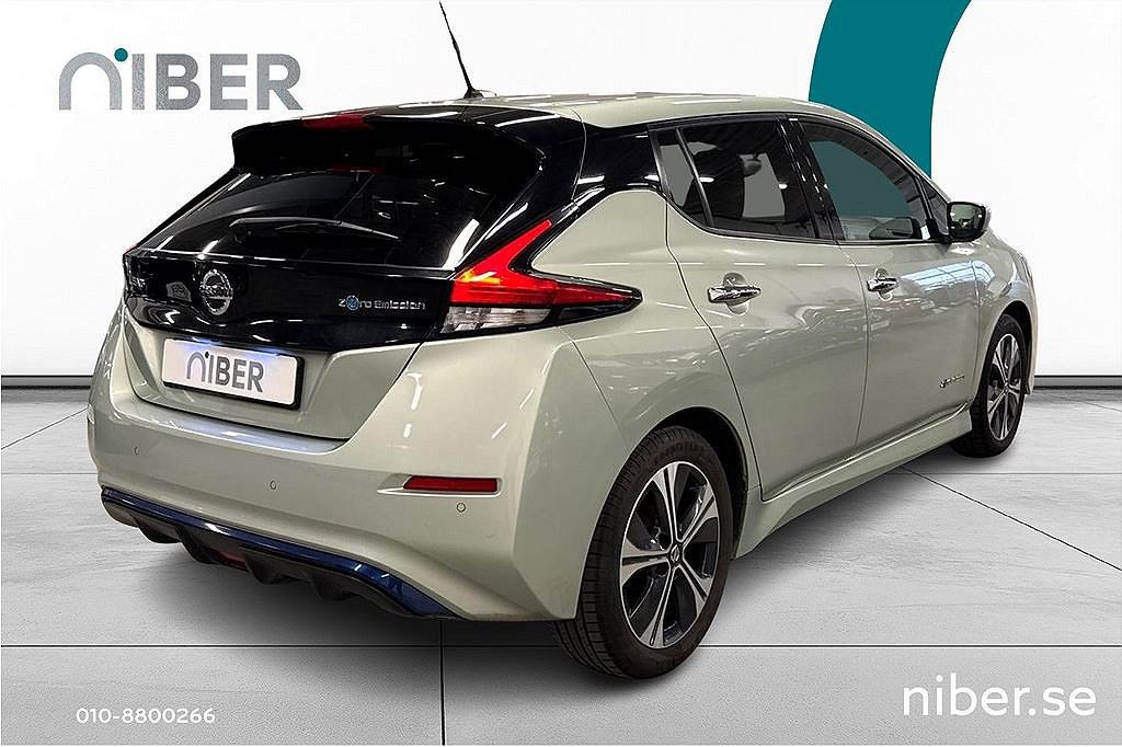 Nissan Leaf 40KWH 150hk, N-Connecta, Halvläder, 360kamera