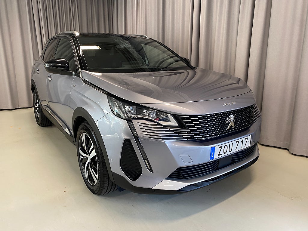 Peugeot 3008 GT 130hk Automat. Navi  Adaptiv farthållare