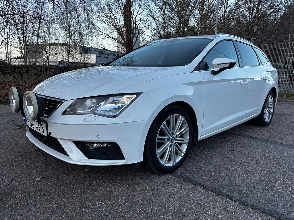 Seat Leon ST 2.0TDi 150Hk 4Drive AWD Moms/Vat Euro6 1Äg.Sv-Såld