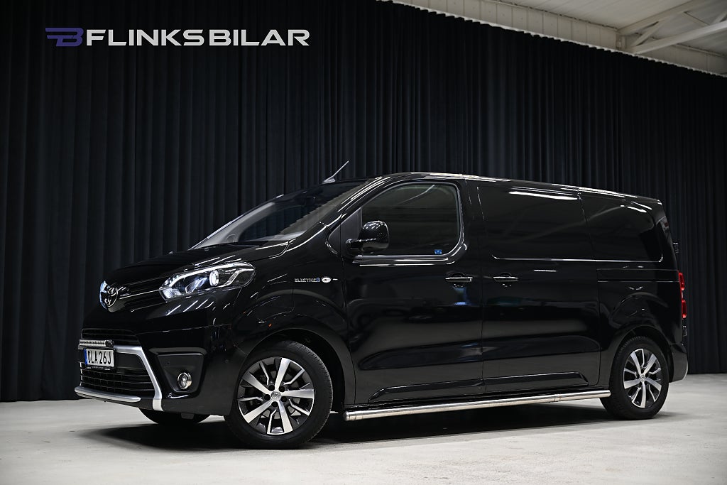 Toyota Proace Electric 75 kWh 136HK Inredd|Dubbeldörr|Leasbar|SeUtr!