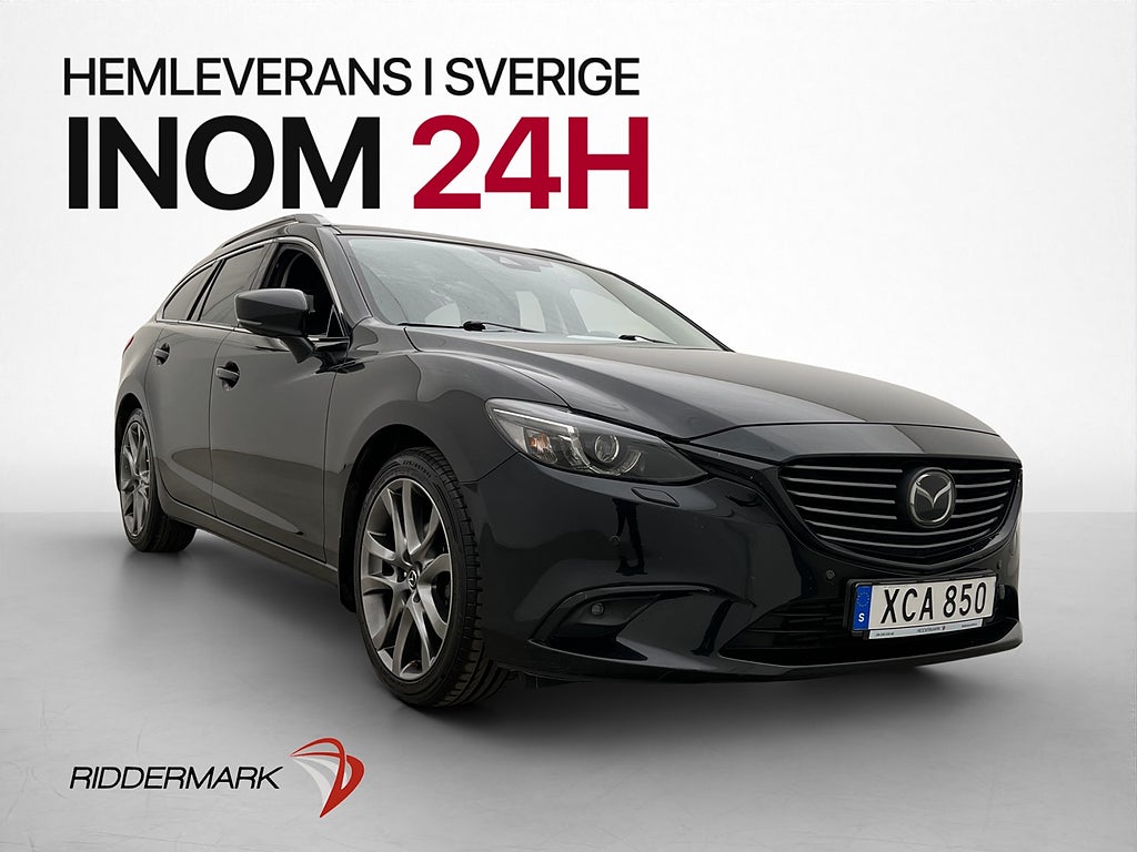 Mazda 6 2.2 SKYACTIV-D 175hk Optimum BOSE HUD Kamera