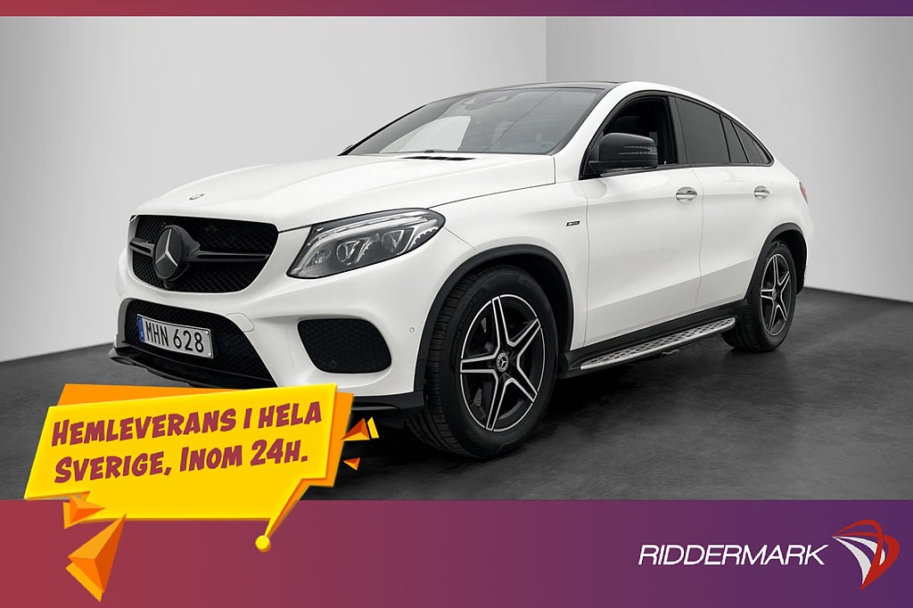 Mercedes-Benz GLE Coupé 450 AMG Pano Värmare H/K Drag 360°