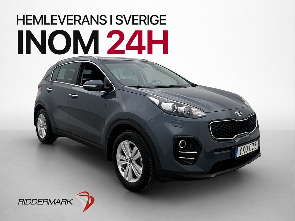 Kia Sportage 1.6 GDI 132hk Advance Kamera CarPlay Dragkrok