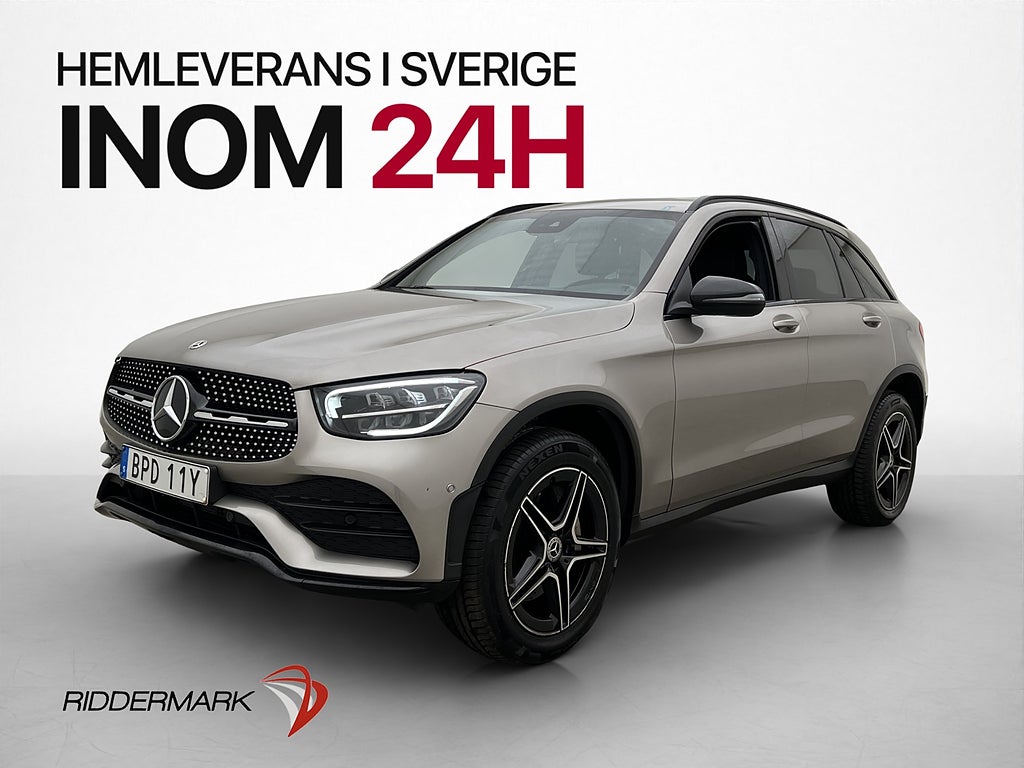 Mercedes-Benz GLC 300 de 4M AMG D-Värm Cockpit Kamera Drag