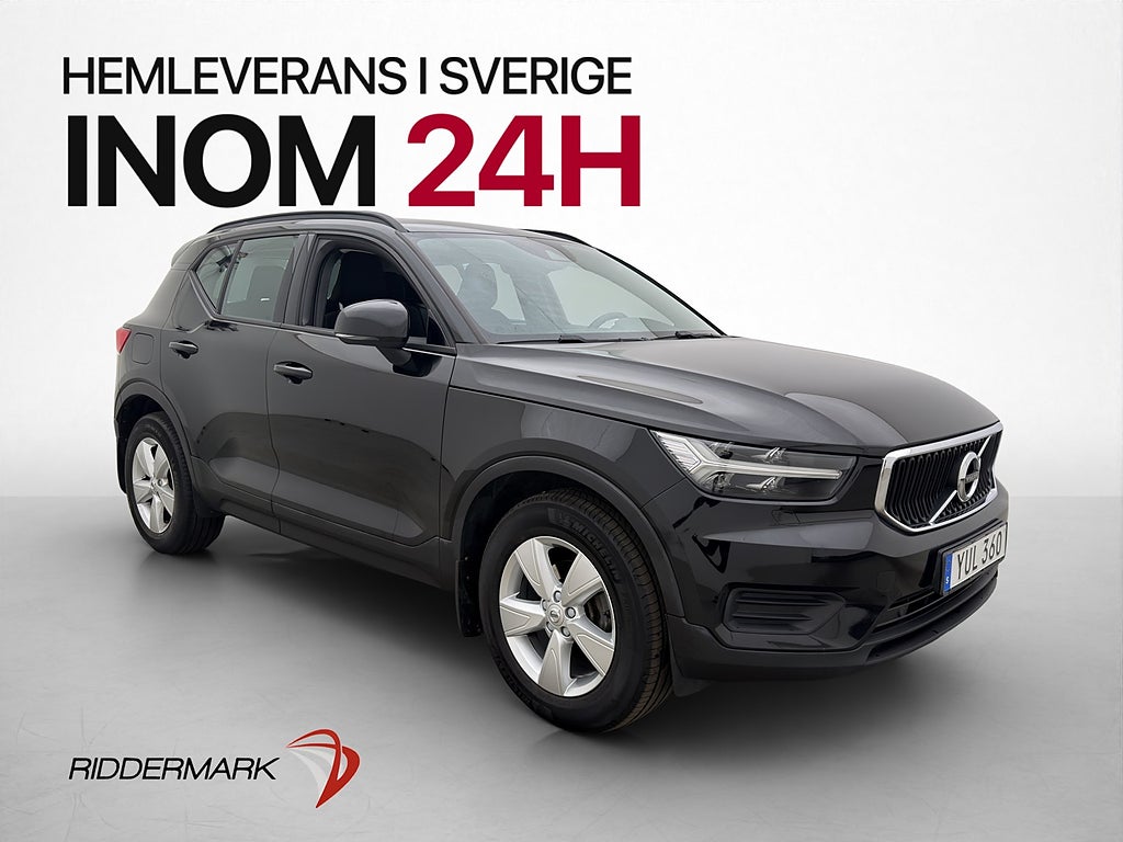 Volvo XC40 D3 150hk Värmare VOC CarPlay Rattvärme Dragkrok