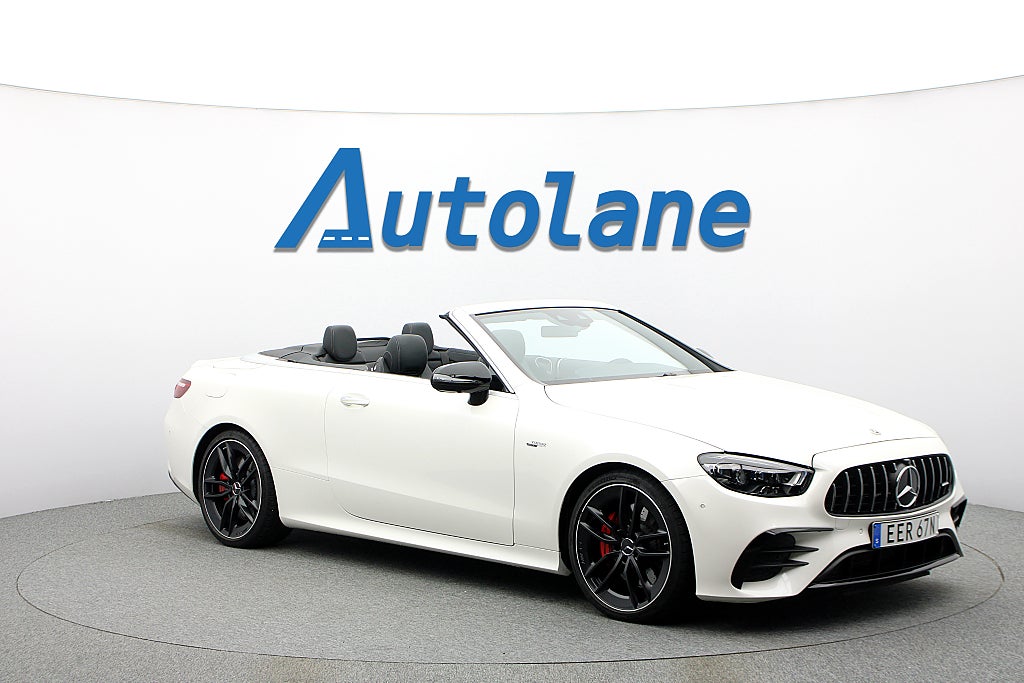 Mercedes-Benz AMG E53 4M+ Cabriolet, Burmester®, HUD, 360°, Värmare 435hk