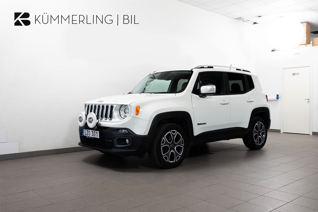 Jeep Renegade 2.0 CRD 4WD Limited Läder/Nav/Keyless/Rattvärme