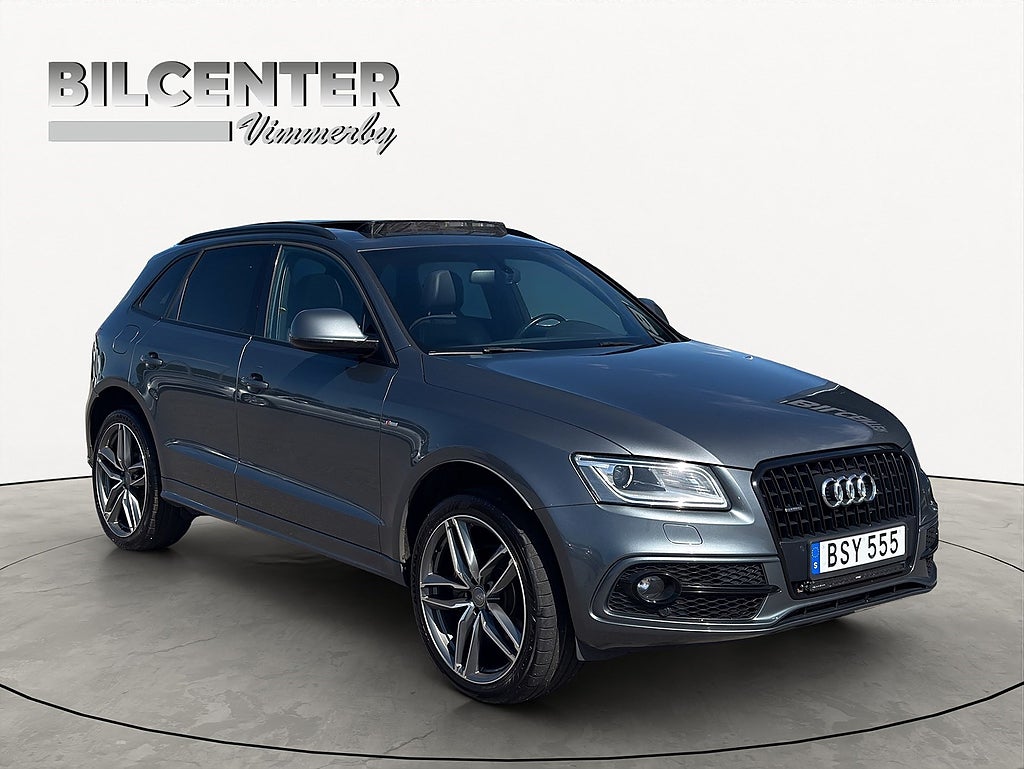 Audi Q5 S-Line 3,0TDI V6 Quattro Fullutrustad Drag