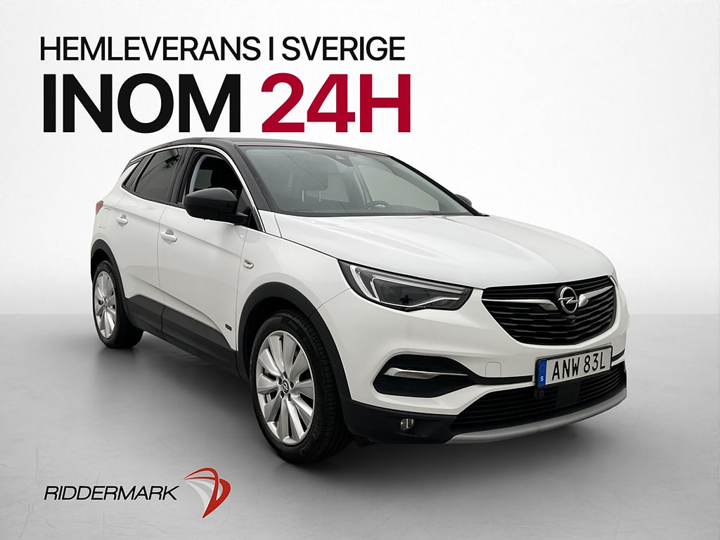 Opel Grandland X Hybrid4 300 Ultimate Värmare Kamera Skinn