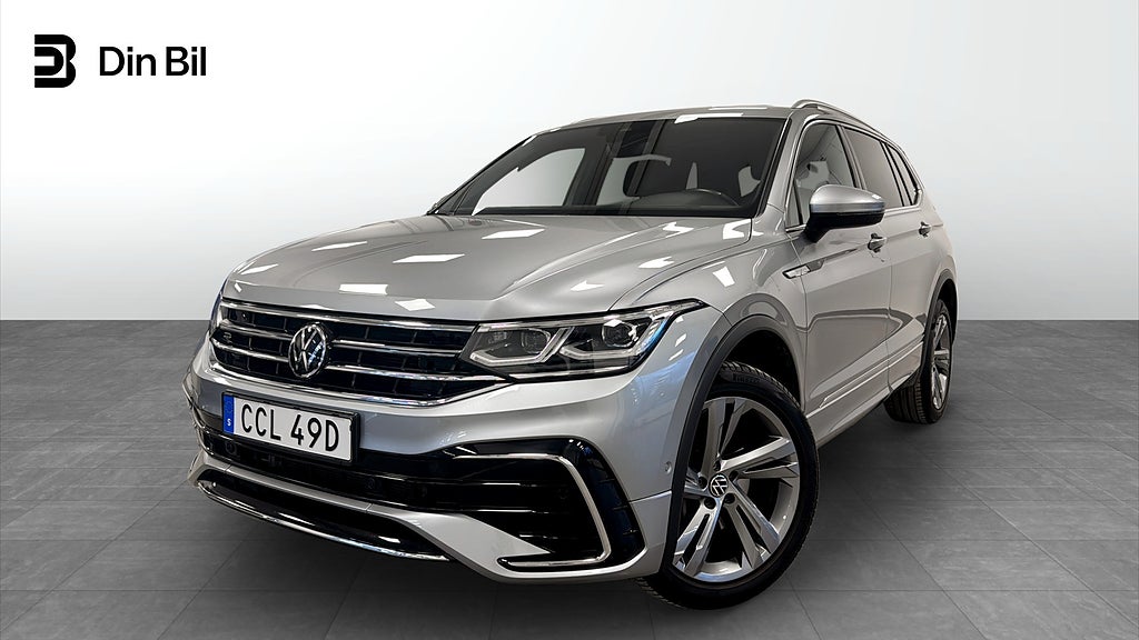 Volkswagen Tiguan Allspace R-Line TDI200 DSG 4M P-värmare/7sits/Kamera