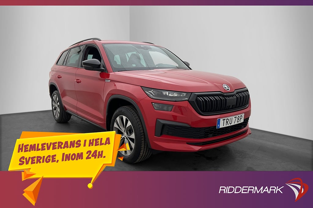 Skoda Kodiaq 2.0 TSI 4x4 Sportline P-Värm Cockpit Drag MOMS